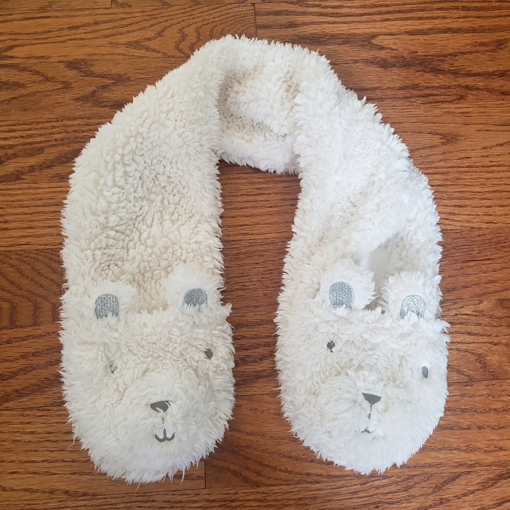 Baby Gap Kids Bear Scarf Mittens Combo